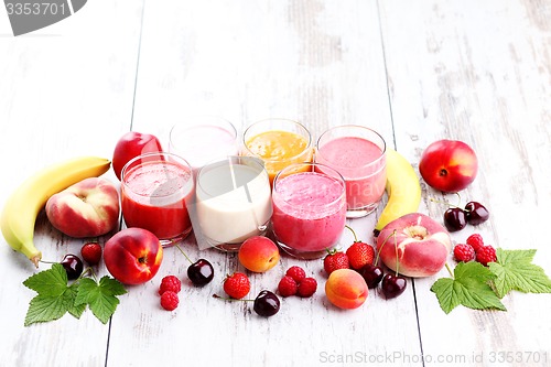 Image of fruity smoothie