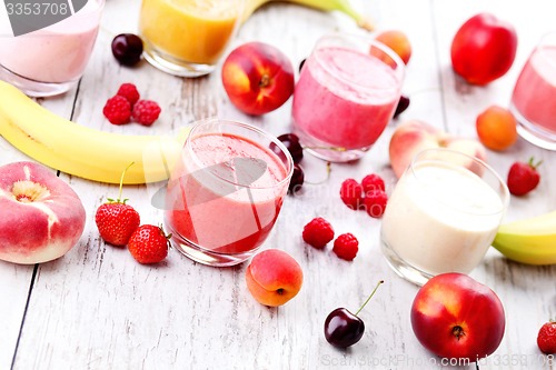 Image of fruity smoothie