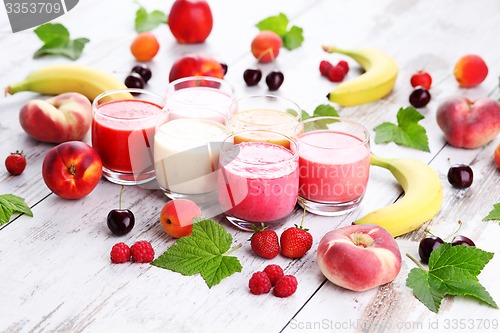 Image of fruity smoothie