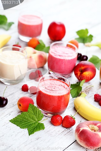 Image of fruity smoothie