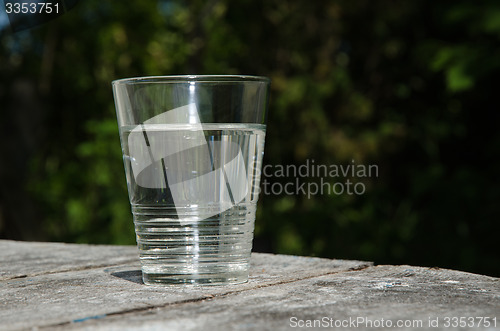 Image of One glass of water