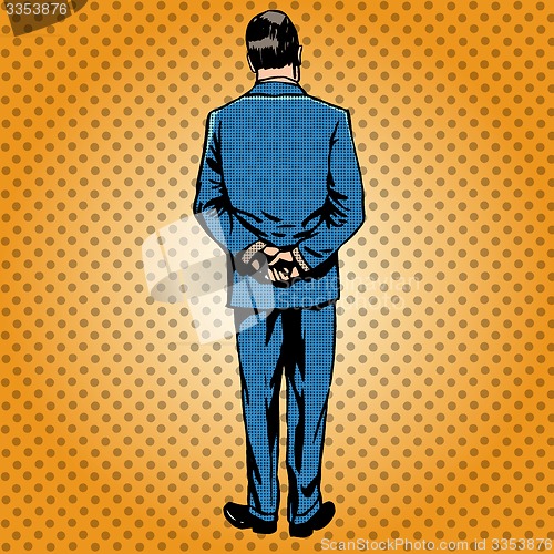 Image of The man in the blue suit is back