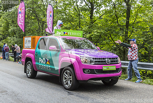 Image of P&O Ferries Vehicle - Tour de France 2014