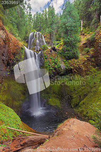 Image of Falls Creek Falls Lower and Middle Tiers