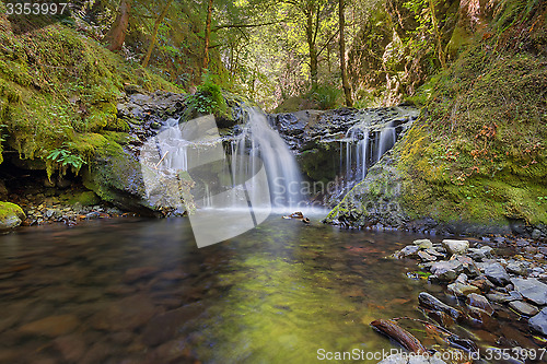 Image of Emerald Falls along Gorton Creek