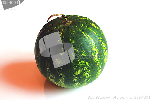 Image of watermelon isolated on white