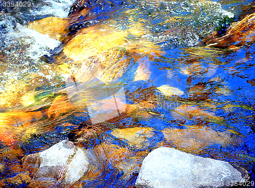 Image of Water stream abstract.