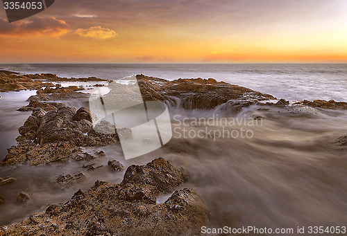 Image of Thors Well at Oregon Coast