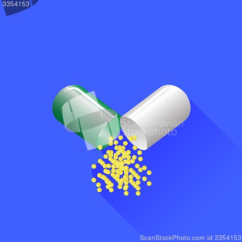 Image of Green Pill