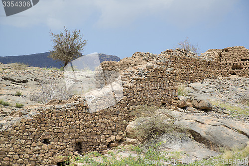 Image of Ruins in Tanuf Oman