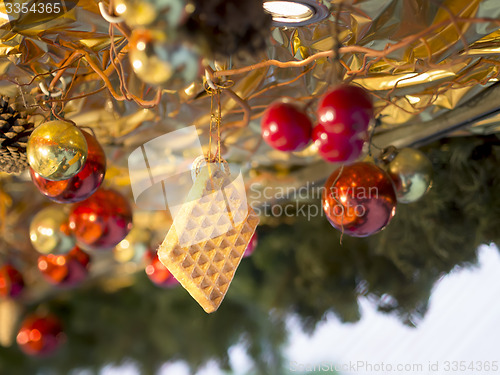 Image of Wafer decoration Christmas Market