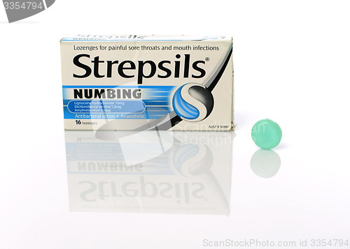 Image of Strepsils lozenges for sore throats