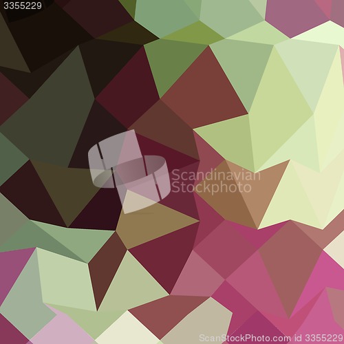 Image of Claret Red Abstract Low Polygon Background