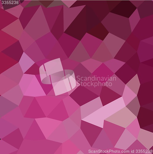 Image of French Rose Pink Abstract Low Polygon Background