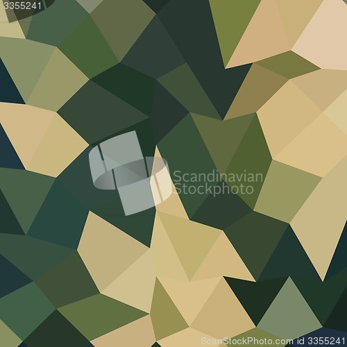 Image of Dark Olive Green Abstract Low Polygon Background