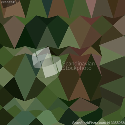 Image of Castleton Green Abstract Low Polygon Background
