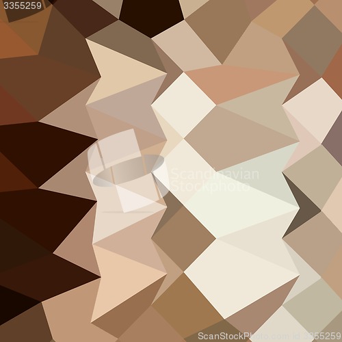 Image of Burlywood Brown Abstract Low Polygon Background