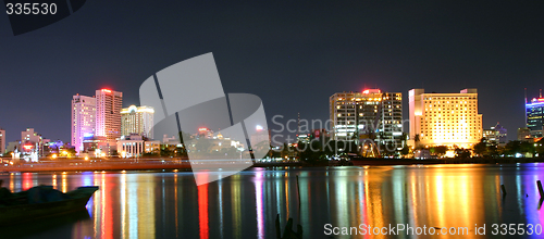 Image of city night