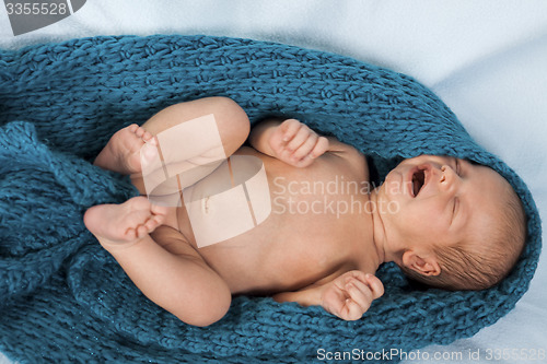 Image of Close up Cute New Born Baby