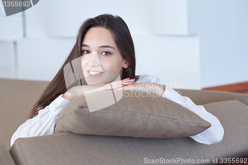 Image of woman at home