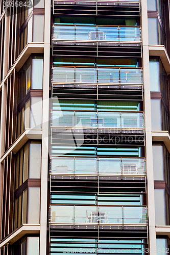Image of  in the city of london   office   skyscraper  building