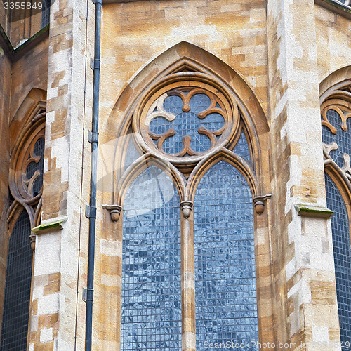 Image of   westminster  cathedral in london england old  construction and