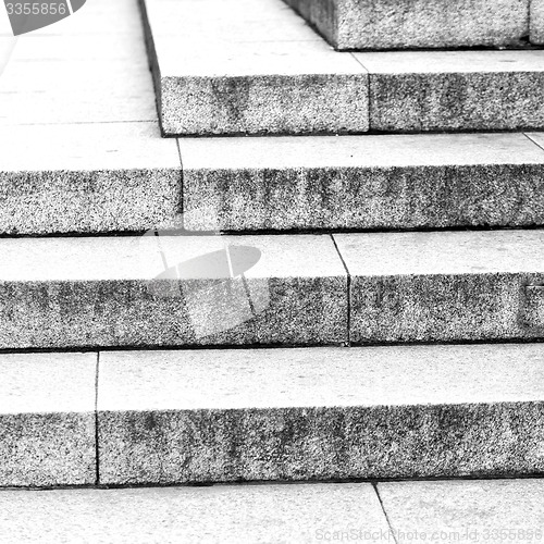 Image of in london  monument old steps and marble ancien line 