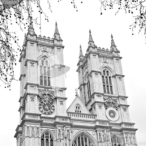 Image of   westminster  cathedral in london england old  construction and