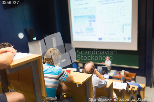 Image of Audience in the lecture hall.