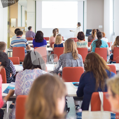 Image of Lecture at university.