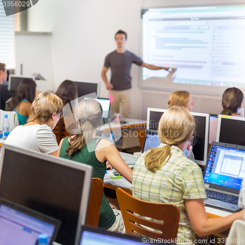 Image of Informatics workshop at university.