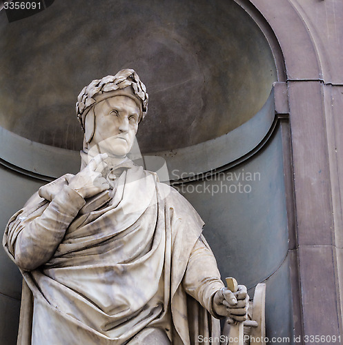 Image of Dante alighieri in Florence