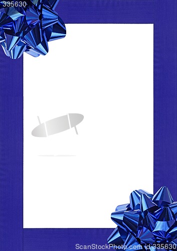 Image of Blue decoration