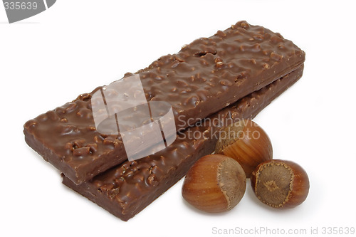 Image of Chocolate with hazelnuts