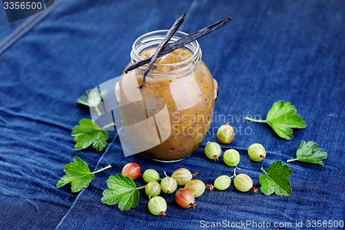 Image of gooseberry jam