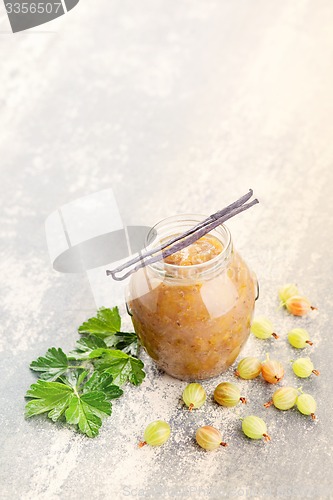 Image of gooseberry jam