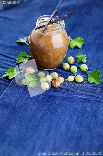 Image of gooseberry jam