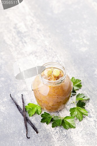 Image of gooseberry jam