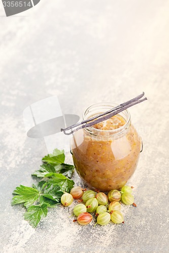 Image of gooseberry jam