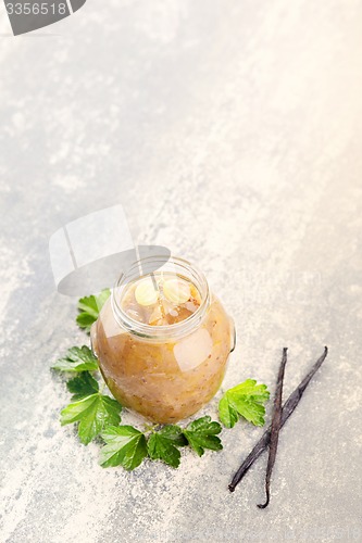 Image of gooseberry jam