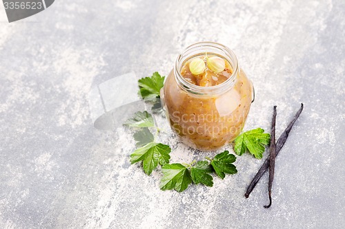 Image of gooseberry jam