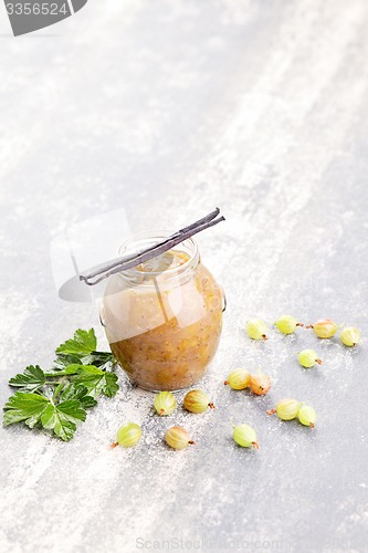 Image of gooseberry jam