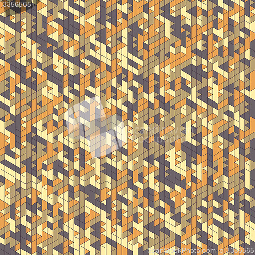 Image of Abstract Background. Mosaic. Vector Illustration. 