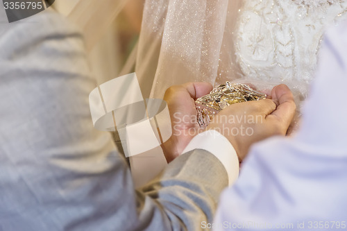 Image of Wedding Arras, Groom, Bride