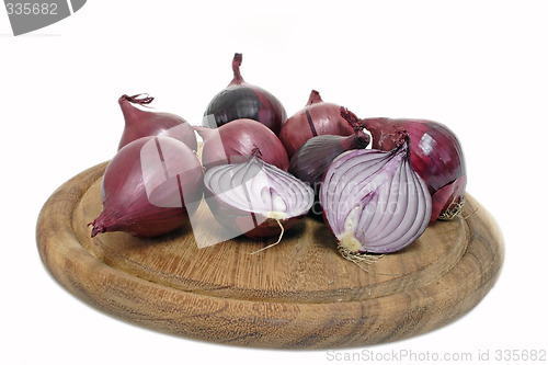 Image of Red salad onions