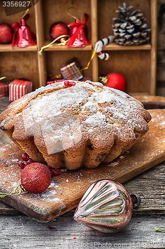 Image of Christmas cupcake