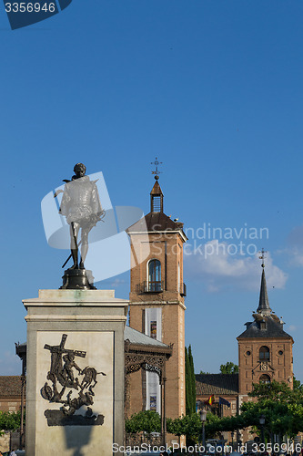 Image of Cervantes Square in Alcala