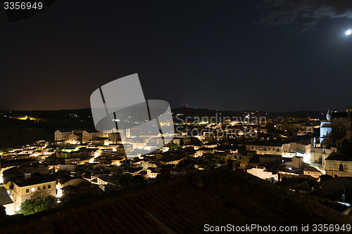 Image of Toledo at night