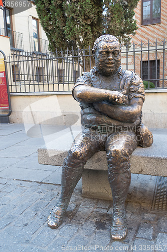 Image of Sancho Panza statue