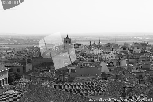 Image of Toledo in Black and white